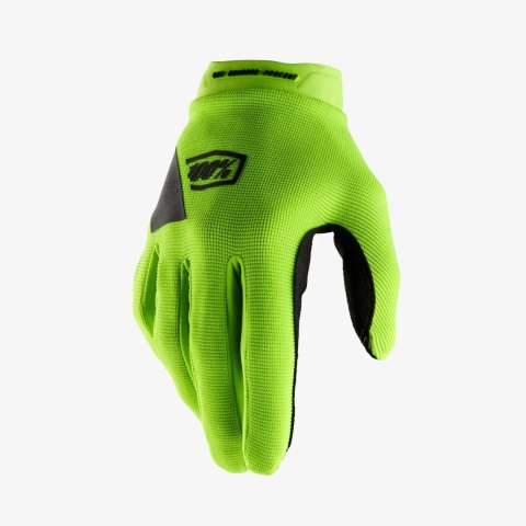 100 PROCENT RĘKAWICE CROSS/ENDURO RIDECAMP GLOVES FLUO YELLOW KOLOR ŻÓŁTY FLUO/CZARNY ROZMIAR 2XL