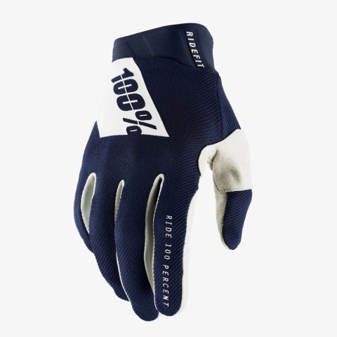 100 PROCENT RĘKAWICE CROSS/ENDURO RIDEFIT NAVY KOLOR GRANATOWY/BIAŁY ROZMIAR S 100 PROCENT RĘKAWICE CROSS/ENDURO RIDEFIT NAVY KOLOR GRANATOWY/BIAŁY ROZMIAR S