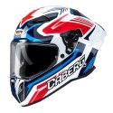 CABERG KASK INTEGRALNY Z BLENDĄ MODEL DRIFT EVO II JARAMA KOLOR BIAŁY/CZERWONY/NIEBIESKI ROZMIAR M (PINLOCK W ZESTAWIE)