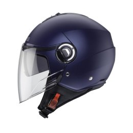 CABERG KASK OTWARTY JET Z BLENDĄ MODEL RIVIERA V4X SOLID KOLOR NIEBIESKI MAT - YAMAHA ROZMIAR XXL