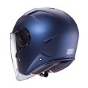 CABERG KASK OTWARTY JET Z BLENDĄ MODEL SOHO SOLID KOLOR NIEBIESKI MAT - BLUE JEANS ROZMIAR XL