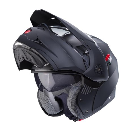 CABERG KASK SZCZĘKOWY FLIP-UP ENDURO MODEL TOURMAX X SOLID KOLOR CZARNY MAT ROZMIAR S (PINLOCK W ZESTAWIE) CABERG KASK SZCZĘKOWY FLIP-UP ENDURO MODEL TOURMAX X SOLID KOLOR CZARNY MAT ROZMIAR S (PINLOCK W ZESTAWIE)