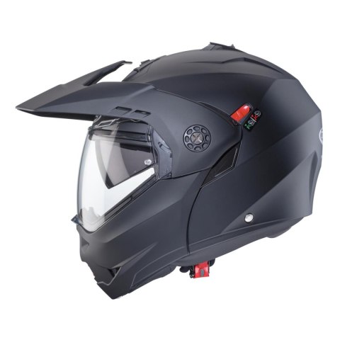 CABERG KASK SZCZĘKOWY FLIP-UP ENDURO MODEL TOURMAX X SOLID KOLOR CZARNY MAT ROZMIAR S (PINLOCK W ZESTAWIE) CABERG KASK SZCZĘKOWY FLIP-UP ENDURO MODEL TOURMAX X SOLID KOLOR CZARNY MAT ROZMIAR S (PINLOCK W ZESTAWIE)