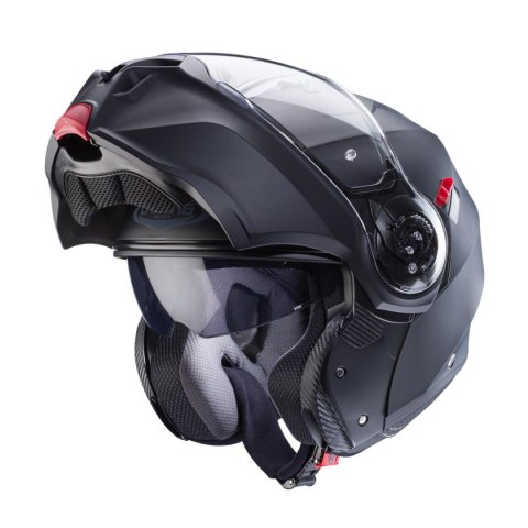 CABERG KASK SZCZĘKOWY FLIP-UP MODEL DUKE EVO SOLID KOLOR CZARNY MAT ROZMIAR XS (PINLOCK W ZESTAWIE) CABERG KASK SZCZĘKOWY FLIP-UP MODEL DUKE EVO SOLID KOLOR CZARNY MAT ROZMIAR XS (PINLOCK W ZESTAWIE)