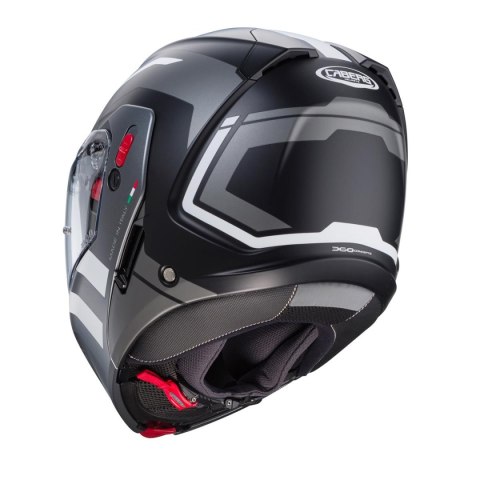 CABERG KASK SZCZĘKOWY FLIP-UP MODEL HORUS X ROAD KOLOR CZARNY MAT/SZARY/BIAŁY ROZMIAR M (PINLOCK W ZESTAWIE) CABERG KASK SZCZĘKOWY FLIP-UP MODEL HORUS X ROAD KOLOR CZARNY MAT/SZARY/BIAŁY ROZMIAR M (PINLOCK W ZESTAWIE)