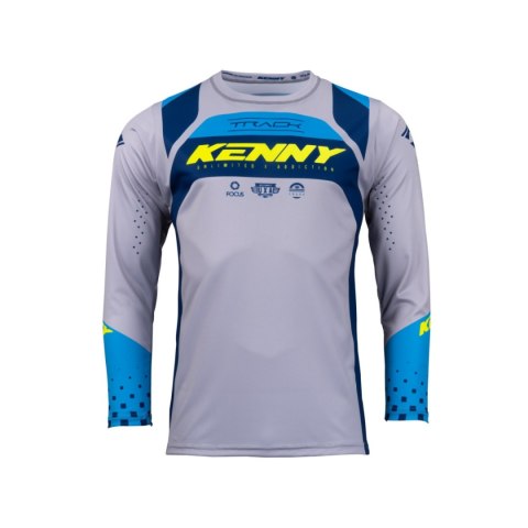 KENNY RACING KOSZULKA CROSS/ENDURO MODEL TRACK KID/JUNIOR NAVY/NEON YELLOW KOLOR NIEBIESKI/SZARY/ŻÓŁTY ROZMIAR XXXXS KENNY RACING KOSZULKA CROSS/ENDURO MODEL TRACK KID/JUNIOR NAVY/NEON YELLOW KOLOR NIEBIESKI/SZARY/ŻÓŁTY ROZMIAR XXXXS