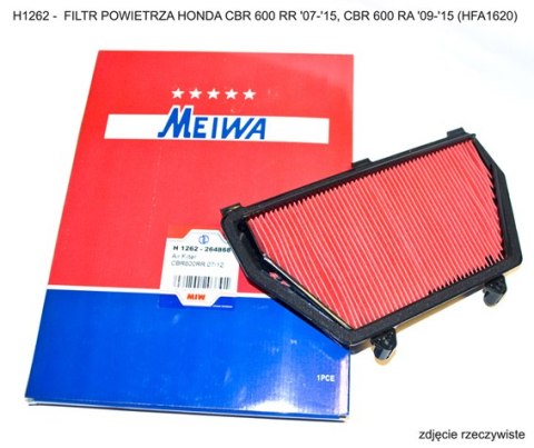 MIW (MEIWA) FILTR POWIETRZA HONDA CBR 600 RR '07-'15, CBR 600 RA '09-'15 (HFA1620) (10) (NA ZAMÓWIENIE) MIW (MEIWA) FILTR POWIETRZA HONDA CBR 600 RR '07-'15, CBR 600 RA '09-'15 (HFA1620) (10) (NA ZAMÓWIENIE)