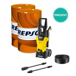 PROMOCJA REPSOL OLEJ SILNIKOWY 4T SMARTER SYNTHETIC 10W40 BECZKA 60L, MA2 SYNTETYCZNY+ MYJKA CIŚNIENIOWA KARCHER K3