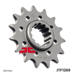 JT ZĘBATKA PRZEDNIA 347M 15 HONDA CBR 600/900/929/954/1000, VTR 1000 SP1/2 (347M15JT) (ŁAŃC. 520) KONWERSJA