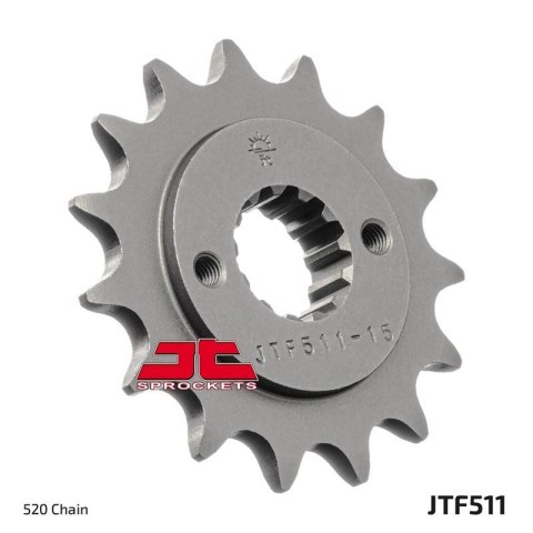 JT ZĘBATKA PRZEDNIA 511 16 KAWASAKI KLR 650 '90-'14 (51116JT) (ŁAŃC. 520) JT ZĘBATKA PRZEDNIA 511 16 KAWASAKI KLR 650 '90-'14 (51116JT) (ŁAŃC. 520)