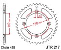 JT ZĘBATKA TYLNA 249 56 HONDA CR80 '86-02', CR85 '03-07' (24956JT) (ŁAŃC.428)