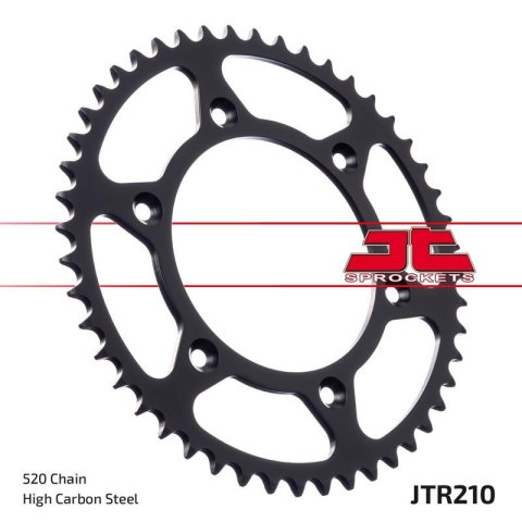 JT ZĘBATKA TYLNA 289 40 HONDA CRF 230 '09-10,XR 250 '96-07, XR 400 '96-04 (28940JT) (ŁAŃC. 520) JT ZĘBATKA TYLNA 289 40 HONDA CRF 230 '09-10,XR 250 '96-07, XR 400 '96-04 (28940JT) (ŁAŃC. 520)