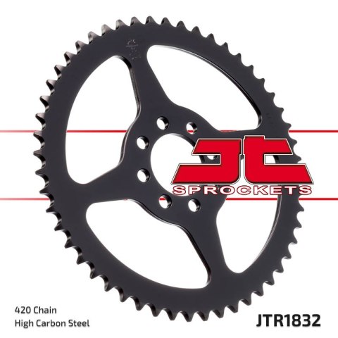 JT ZĘBATKA TYLNA 4461 52 YAMAHA DT 50R '99-'02 (446152JT) (ŁAŃC. 420) - MOŻE ZASTĄPIĆ 832 52 (JTR832.52) JT ZĘBATKA TYLNA 4461 52 YAMAHA DT 50R '99-'02 (446152JT) (ŁAŃC. 420) - MOŻE ZASTĄPIĆ 832 52 (JTR832.52)
