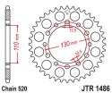 JT ZĘBATKA TYLNA 504 44 HONDA TRX 200 '90-97', KAWASAKI EL 250 '88-03' (50444JT) (ŁAŃC.520)