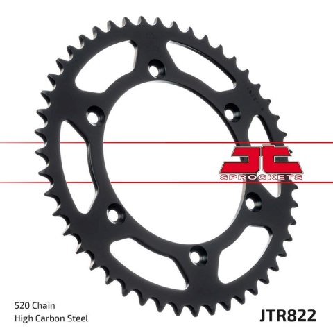 JT ZĘBATKA TYLNA 702 46 GAS GAS EC 125 '15, CAGIVA WMX 250 '89-92, HUSQVARNA WR 240 '90-91, SUZUKI RGV 250 (70247JT) (ŁAŃC. 520)