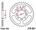 JT ZĘBATKA TYLNA 801 51 SUZUKI GT 50 '77-80, ZR 50 '82-, APX 50 '84-89, TS 50 '79-83, TSX 50 '92-96, KAWASAKI AE 50 '82-83, AR 5