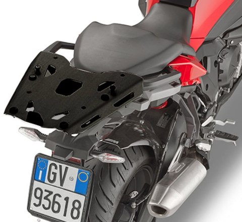 KAPPA STELAŻ KUFRA CENTRALNEGO BMW S 1000 XR '20-'21 ALUMINIOWY MONOKEY - CZARNY KAPPA STELAŻ KUFRA CENTRALNEGO BMW S 1000 XR '20-'21 ALUMINIOWY MONOKEY - CZARNY