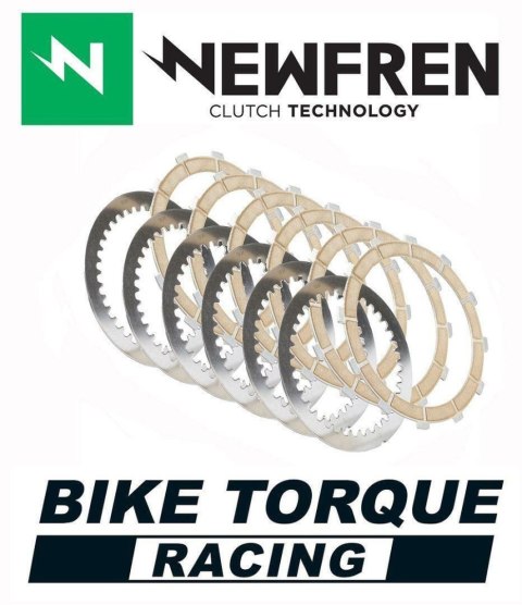 NEWFREN TARCZE SPRZĘGŁOWE RACING Z PRZEKŁADKAMI GAS GAS EC 250F '10-'15; YAMAHA YZ 250F '01-'18; WR 250F '01-'19 NEWFREN TARCZE SPRZĘGŁOWE RACING Z PRZEKŁADKAMI GAS GAS EC 250F '10-'15; YAMAHA YZ 250F '01-'18; WR 250F '01-'19