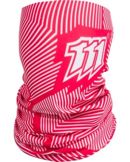 111 RACING WYPRZEDAŻ KOŁNIERZ WIELOFUNKCYJNY KOLOR BIAŁY/CZERWONY