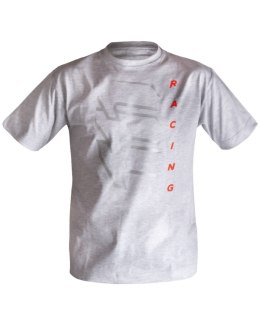 111 RACING WYPRZEDAŻ T-SHIRT VERTICAL KOLOR SZARY ROZMIAR M