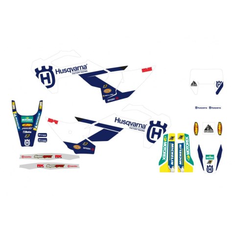 BLACKBIRD KOMPLET NAKLEJEK (OKLEIN) HUSQVARNA TC/FC '23-'24; TE/FE '24-'25 (TC/FC ALL MODELS '23-'24) REPLICA HUSQVARNA FACTORY BLACKBIRD KOMPLET NAKLEJEK (OKLEIN) HUSQVARNA TC/FC '23-'24; TE/FE '24-'25 (TC/FC ALL MODELS '23-'24) REPLICA HUSQVARNA FACTORY