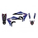 BLACKBIRD KOMPLET NAKLEJEK (OKLEIN) YAMAHA WR 250F '20-'23, WR 450F '19-'23 DREAM 4