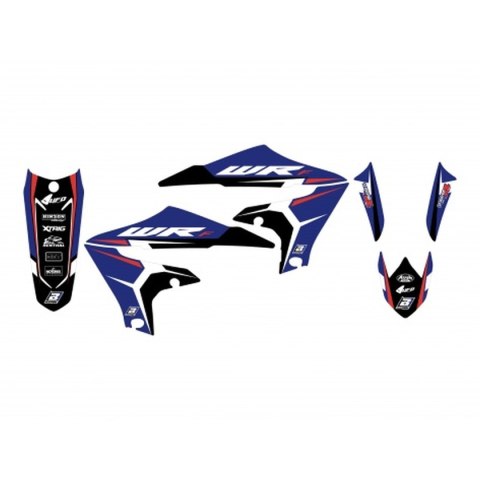 BLACKBIRD KOMPLET NAKLEJEK (OKLEIN) YAMAHA WR 250F '20-'23, WR 450F '19-'23 DREAM 4 BLACKBIRD KOMPLET NAKLEJEK (OKLEIN) YAMAHA WR 250F '20-'23, WR 450F '19-'23 DREAM 4