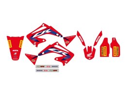BLACKBIRD WYPRZEDAŻ KOMPLET NAKLEJEK (OKLEIN) HONDA CR 125R '00-'07, CR 250R '02-'07 REPLICA TEAM HRC 22