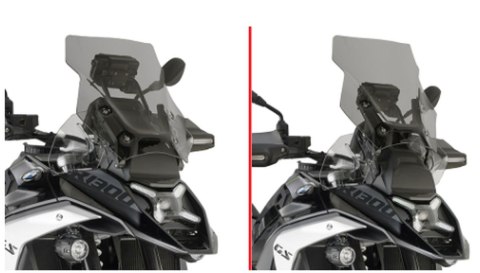 KAPPA SZYBA BMW R 1300 GS '24, PRZYCIEMNIONA ( DO MODELI Z RADAREM) KAPPA SZYBA BMW R 1300 GS '24, PRZYCIEMNIONA ( DO MODELI Z RADAREM)
