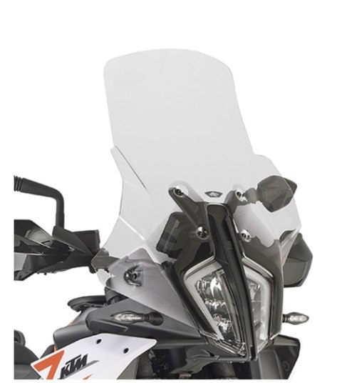 KAPPA SZYBA KTM 790 / 890 ADVENTURE '23-, 890 SMT '23-, 38,5 X 51 CM PRZEZROCZYSTA KAPPA SZYBA KTM 790 / 890 ADVENTURE '23-, 890 SMT '23-, 38,5 X 51 CM PRZEZROCZYSTA