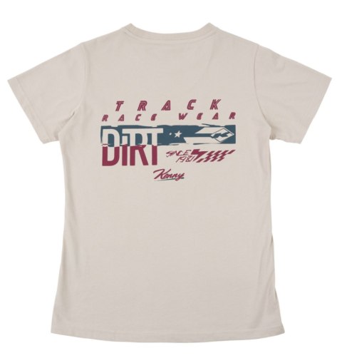 KENNY RACING KOSZULKA DAMSKA T-SHIRT MODEL DREAM KOLOR BEŻOWY ROZMIAR M KENNY RACING KOSZULKA DAMSKA T-SHIRT MODEL DREAM KOLOR BEŻOWY ROZMIAR M