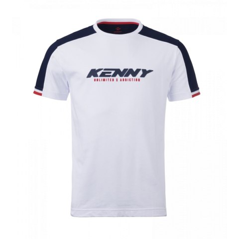 KENNY RACING KOSZULKA T-SHIRT MODEL DREAM KOLOR BIAŁY/NIEBIESKI ROZMIAR L KENNY RACING KOSZULKA T-SHIRT MODEL DREAM KOLOR BIAŁY/NIEBIESKI ROZMIAR L