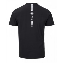 KENNY RACING KOSZULKA T-SHIRT MODEL META BLACK KOLOR CZARNY/BIAŁY ROZMIAR L