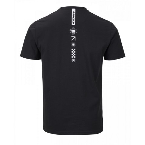 KENNY RACING KOSZULKA T-SHIRT MODEL META BLACK KOLOR CZARNY/BIAŁY ROZMIAR M KENNY RACING KOSZULKA T-SHIRT MODEL META BLACK KOLOR CZARNY/BIAŁY ROZMIAR M