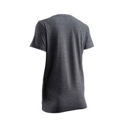 LEATT KOSZULKA (DAMSKA) CORE WOMEN T-SHIRT GRAPHENE KOLOR GRAFITOWY ROZMIAR S (CASUAL)