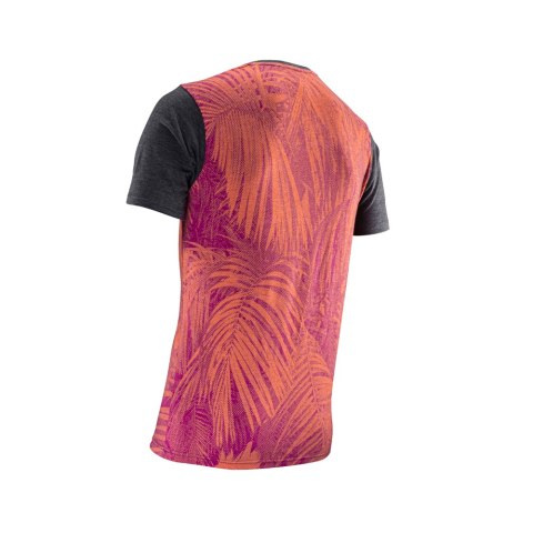 LEATT KOSZULKA PREMIUM T-SHIRT JUNGLE KOLOR GRAFITOWY/POMARAŃCZOWY/RÓŻOWY ROZMIAR L (CASUAL) LEATT KOSZULKA PREMIUM T-SHIRT JUNGLE KOLOR GRAFITOWY/POMARAŃCZOWY/RÓŻOWY ROZMIAR L (CASUAL)
