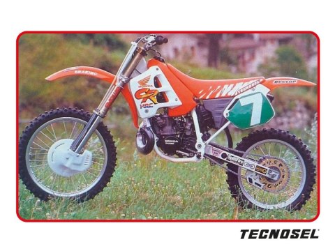 TECNOSEL (BLACKBIRD) KOMPLET NAKLEJEK (OKLEIN) HONDA CR 125 '91-'92, CR 250 '90-'91, REPLICA TEAM HONDA '91 KOLOR POMARAŃCZOWY/S TECNOSEL (BLACKBIRD) KOMPLET NAKLEJEK (OKLEIN) HONDA CR 125 '91-'92, CR 250 '90-'91, REPLICA TEAM HONDA '91 KOLOR POMARAŃCZOWY/S