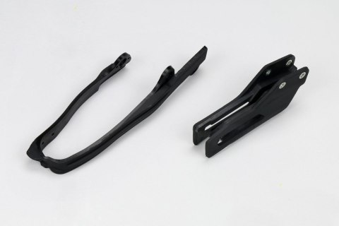 UFO KOMPLET ŚLIZG (SU04912) + PROWADNICA (SU03908) ŁAŃCUCHA SUZUKI RMZ 450 '07, '10-'17 UFO KOMPLET ŚLIZG (SU04912) + PROWADNICA (SU03908) ŁAŃCUCHA SUZUKI RMZ 450 '07, '10-'17