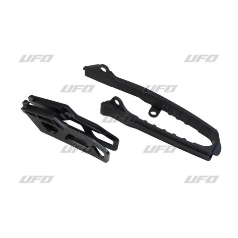 UFO KOMPLET ŚLIZG (SU04944001) + PROWADNICA (SU04945001) ŁAŃCUCHA SUZUKI RMZ 250 19-23, RMZ 450 '18-23 KOLOR CZARNY UFO KOMPLET ŚLIZG (SU04944001) + PROWADNICA (SU04945001) ŁAŃCUCHA SUZUKI RMZ 250 19-23, RMZ 450 '18-23 KOLOR CZARNY
