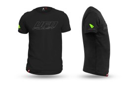 UFO KOSZULKA T-SHIRT KOLOR CZARNY ROZMIAR XL 100% BAWEŁNY - KOLEKCJA 2024