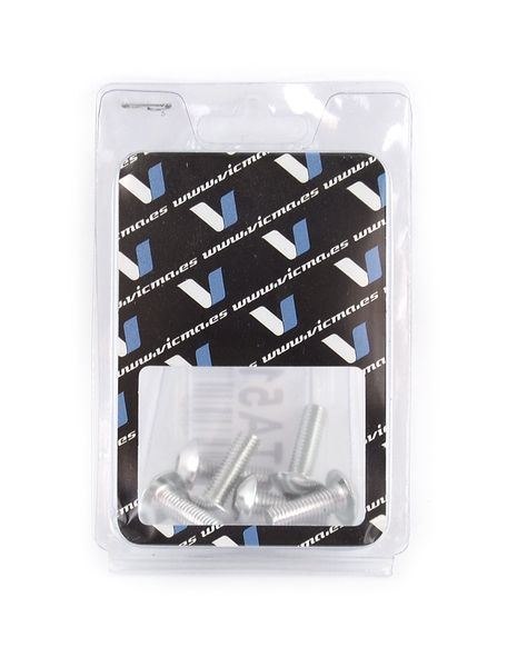 V PARTS (VICMA) ZESTAW ŚRUB OWIEWKI M5X15 (6SZT.) KOLOR SREBRNY (TA515PL) V PARTS (VICMA) ZESTAW ŚRUB OWIEWKI M5X15 (6SZT.) KOLOR SREBRNY (TA515PL)