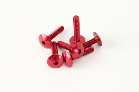 V PARTS (VICMA) ZESTAW ŚRUB OWIEWKI M6X30 (6SZT.) KOLOR CZERWONY(IMBUSOWA PŁASKA)(TA630R) V PARTS (VICMA) ZESTAW ŚRUB OWIEWKI M6X30 (6SZT.) KOLOR CZERWONY(IMBUSOWA PŁASKA)(TA630R)