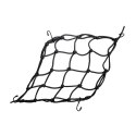 BIKETEC SIATKA BAGAŻOWA 4MM X 40 CM X 30 CM, 4 HAKI, KOLOR CZARNY