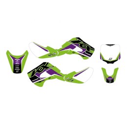 BLACKBIRD KOMPLET NAKLEJEK (OKLEIN) KAWASAKI KX 65 '00-'23 DREAM 5 KOLOR ZIELONY