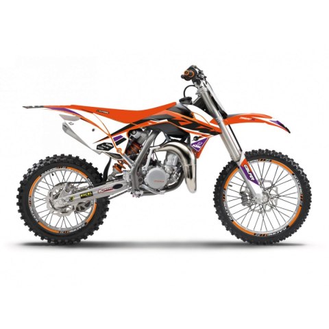 BLACKBIRD KOMPLET NAKLEJEK (OKLEIN) KTM SX 85 '13-'17 DREAM 5 KOLOR POMARAŃCZOWY CZARNY BLACKBIRD KOMPLET NAKLEJEK (OKLEIN) KTM SX 85 '13-'17 DREAM 5 KOLOR POMARAŃCZOWY CZARNY