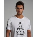 DIVERSE EXTREME TEAM - DAKAR RALLY KOSZULKA (T-SHIRT) DKR DES LOGO KOLOR BIAŁY ROZMIAR L
