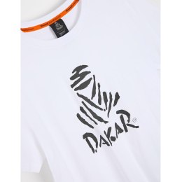 DIVERSE EXTREME TEAM - DAKAR RALLY KOSZULKA (T-SHIRT) DKR DES LOGO KOLOR BIAŁY ROZMIAR XXL