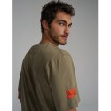 DIVERSE EXTREME TEAM - DAKAR RALLY KOSZULKA (T-SHIRT) DKR OV 0524 KOLOR JASNY KHAKI ROZMIAR XL
