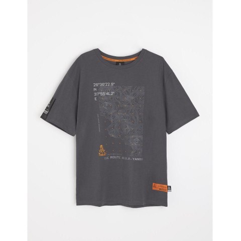 DIVERSE EXTREME TEAM - DAKAR RALLY KOSZULKA (T-SHIRT) DKR OV 0824 KOLOR GRAFIT ROZMIAR L DIVERSE EXTREME TEAM - DAKAR RALLY KOSZULKA (T-SHIRT) DKR OV 0824 KOLOR GRAFIT ROZMIAR L