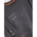 DIVERSE EXTREME TEAM - DAKAR RALLY KOSZULKA (T-SHIRT) DKR OV 0824 KOLOR GRAFIT ROZMIAR L